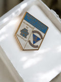 Pin's vintage Olympique de Marseille OM ancien badge football Coupe d'Europe
