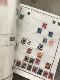 Classeur timbres Algérie partiellement rempli philatélie album timbres poste