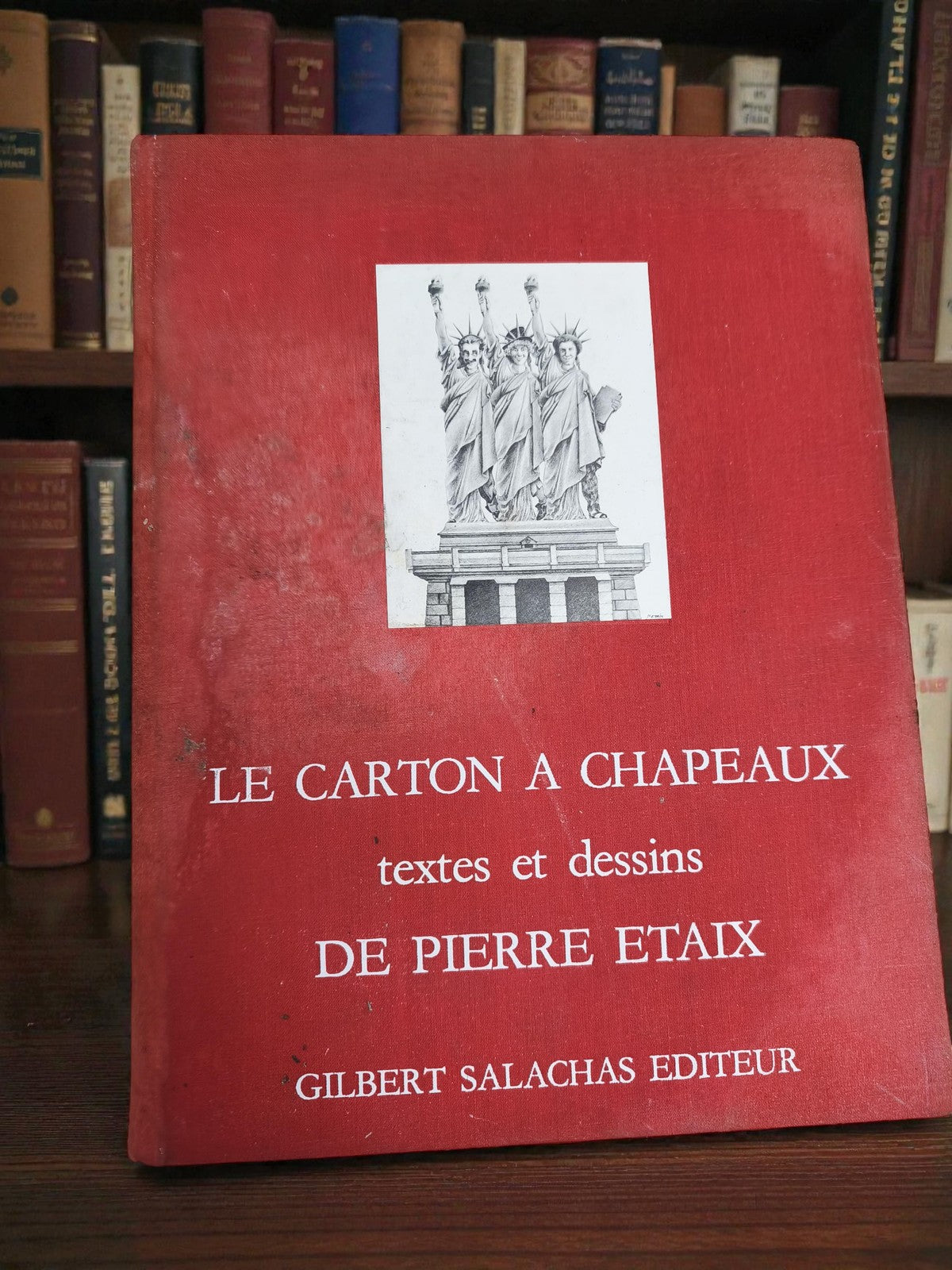 Livre ancien vintage Pierre Etaix Le Carton à Chapeaux 1981 édition originale ra