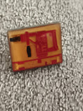 Pin's vintage HILTI TE 24 perceuse, badge rectangulaire outil pro (Ref 11)