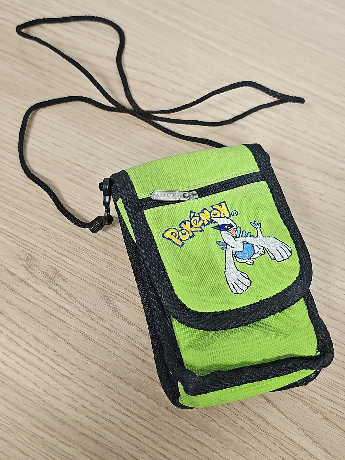 Pochette vintage Pokémon Nintendo pour Game Boy ancien étui de rangement rétro