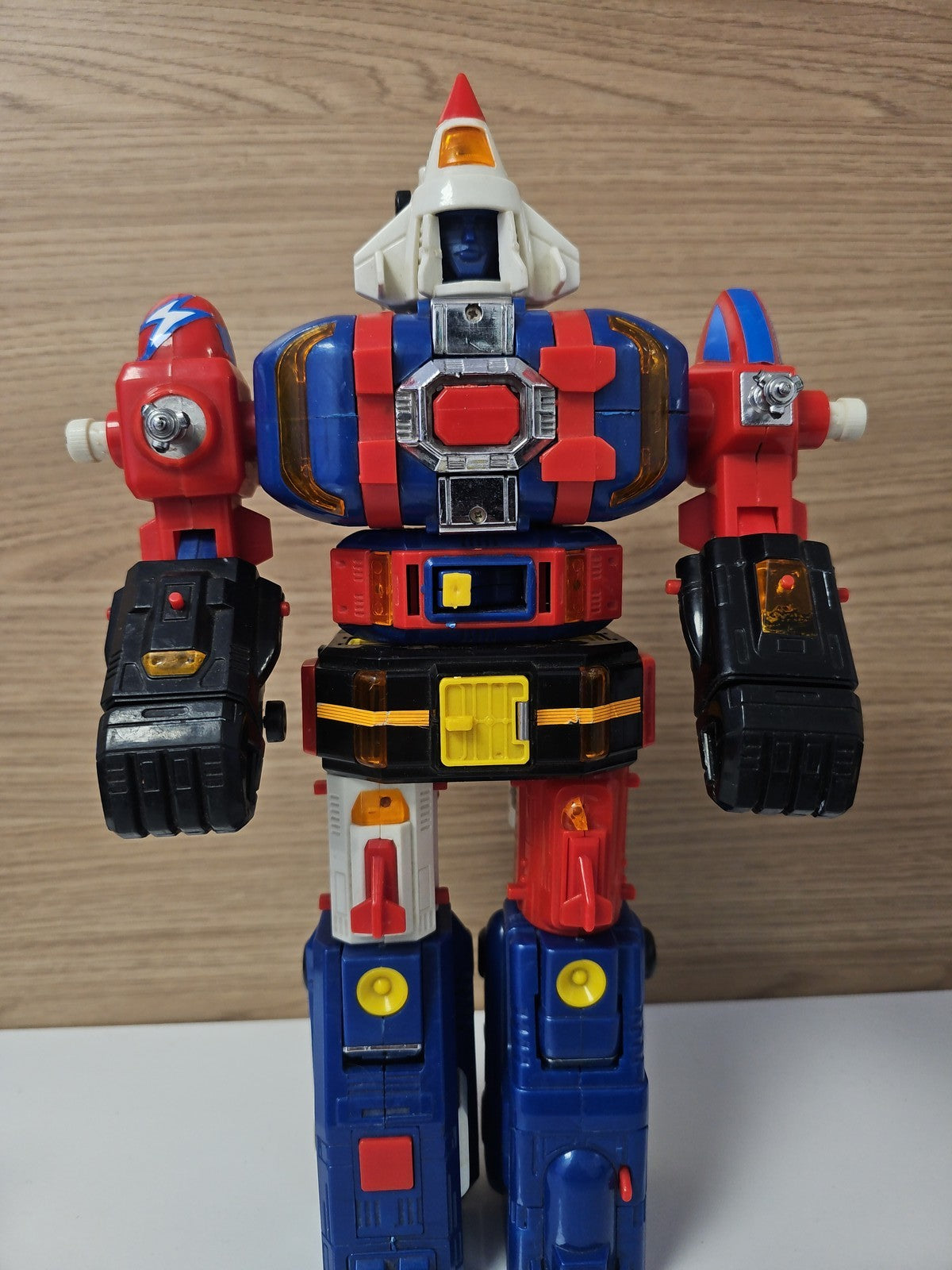 Vintage Robot Halley 15 en 1 ancien jeu de construction rétro collection rare