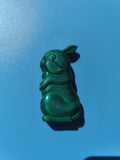 Ancien briquet publicitaire lapin vert, objet de collection, en l?état
