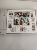Feuillet philatélique CEF 1971 Série Touristique timbres France