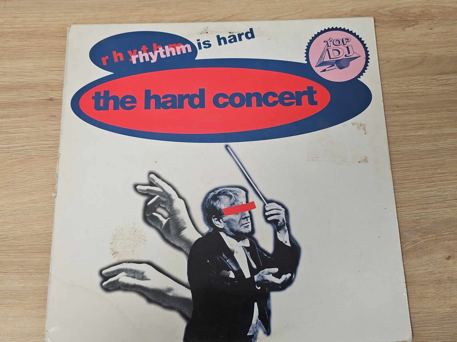 Vinyle ancien 33 tours rétro The Hard Concert disque vintage collection musique
