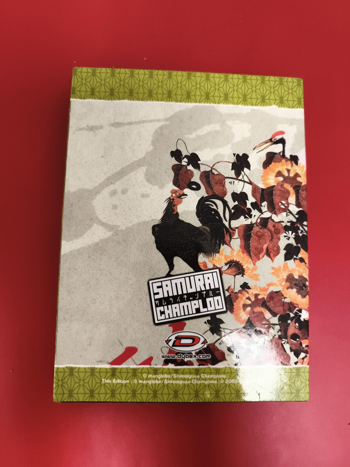 Coffret DVD Samurai Champloo Dybex édition 2005 anime japonais