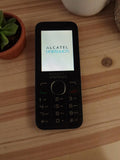 Téléphone Alcatel One Touch vintage noir original sans chargeur mobile GSM