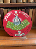 Étiquette fromagère vintage Camembert Normandie Pays d’Auge J. Guichard