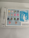 Feuillet CEF Marianne Sabine 1979 oblitéré timbres France philatélie