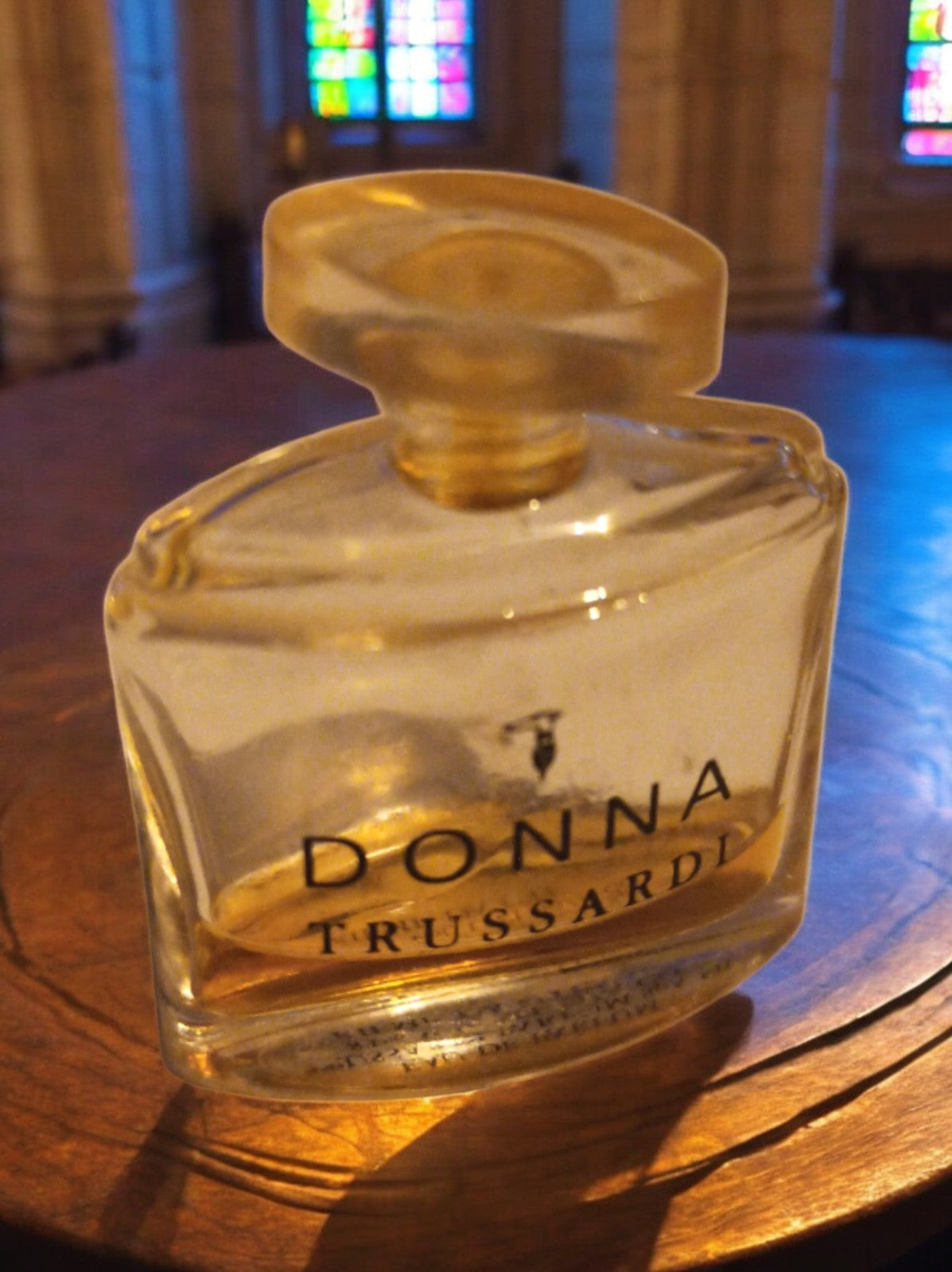 Miniature parfum Trussardi Donna flacon décoratif eau de toilette boîte