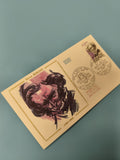 Enveloppe FDC Premier Jour Hector Berlioz illustrée timbre cachet musical (Ref 1