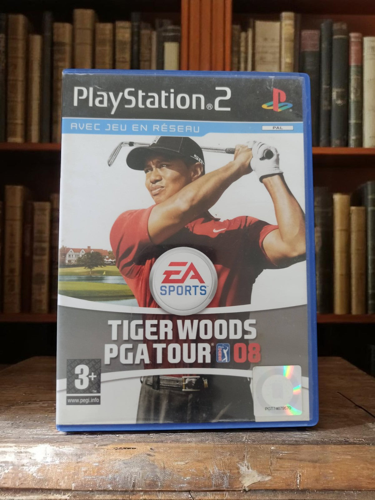 Jeu Playstation 2 PS2 Tiger Woods 08 - Fonctionnel, Notice Manquante