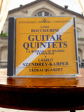 CD Boccherini Guitar Quintets Tátrai Quartet White Label vintage classique