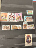 Lot anciens timbres Togo oblitérés ? motifs culturels, historiques et artistique
