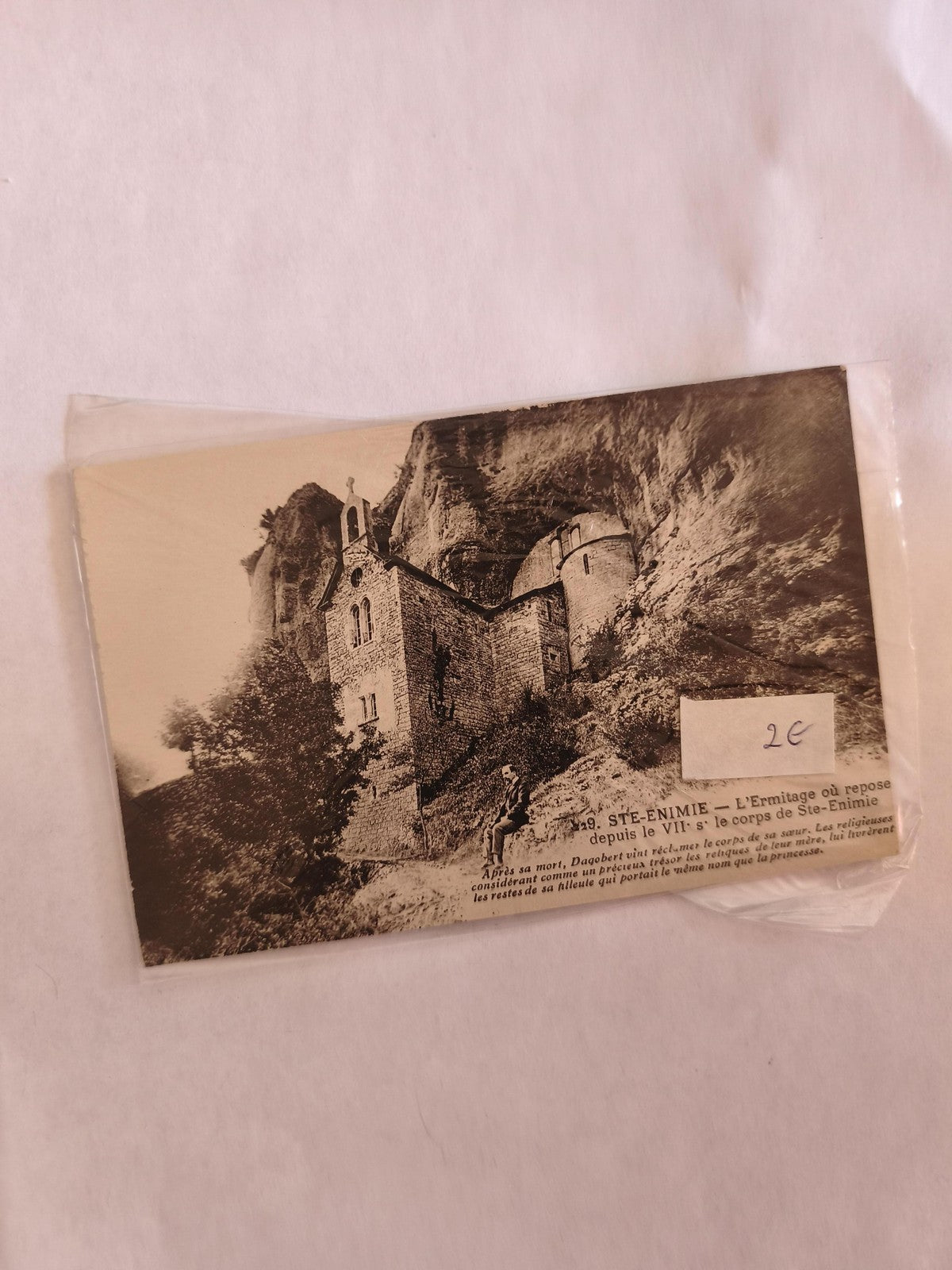 Carte postale vintage ancienne Saint-Enimie Lozère collection rétro France