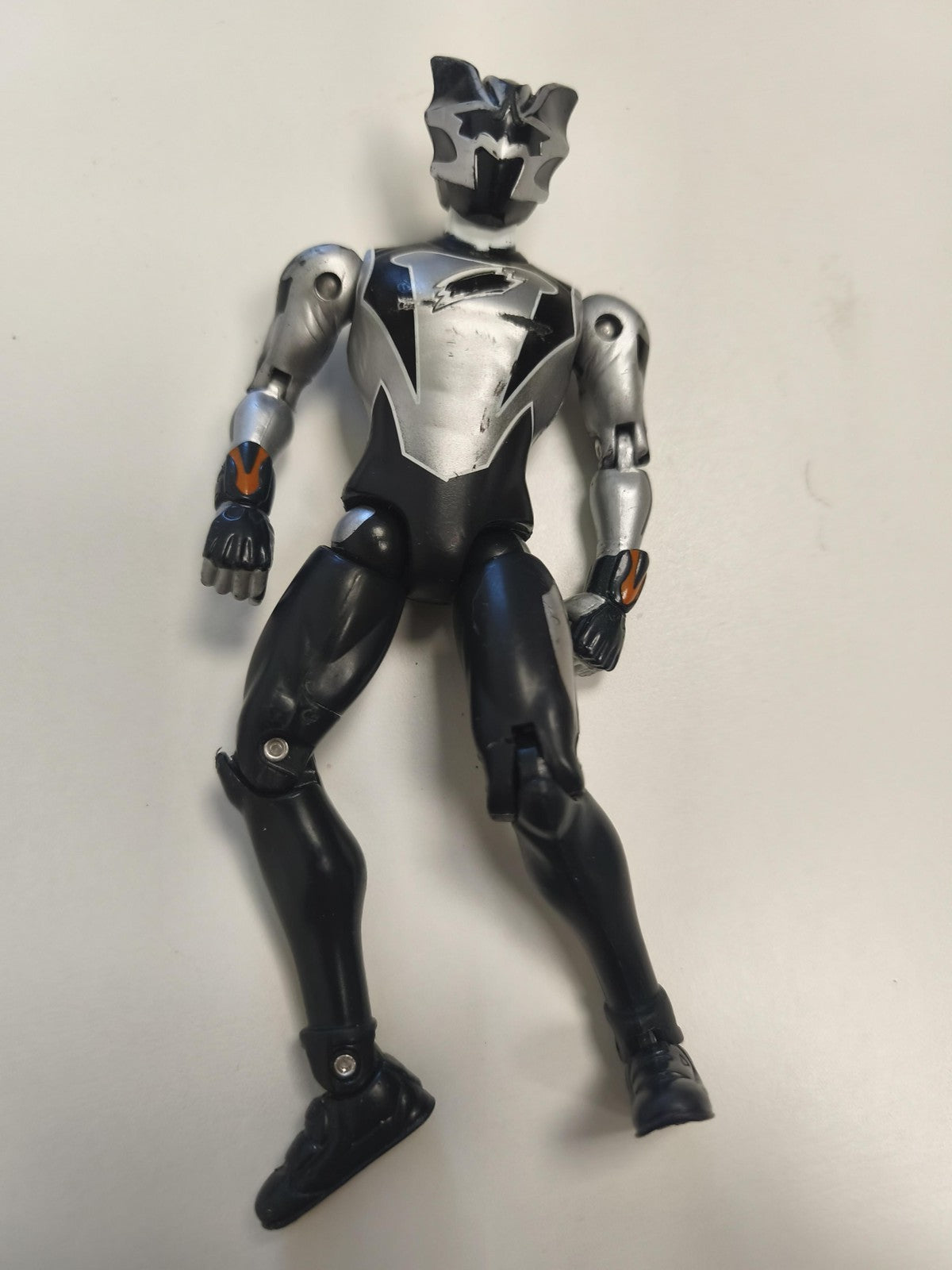 Power Rangers Jungle Fury Sound Fury Black Bat Ranger figurine articulée d'occas