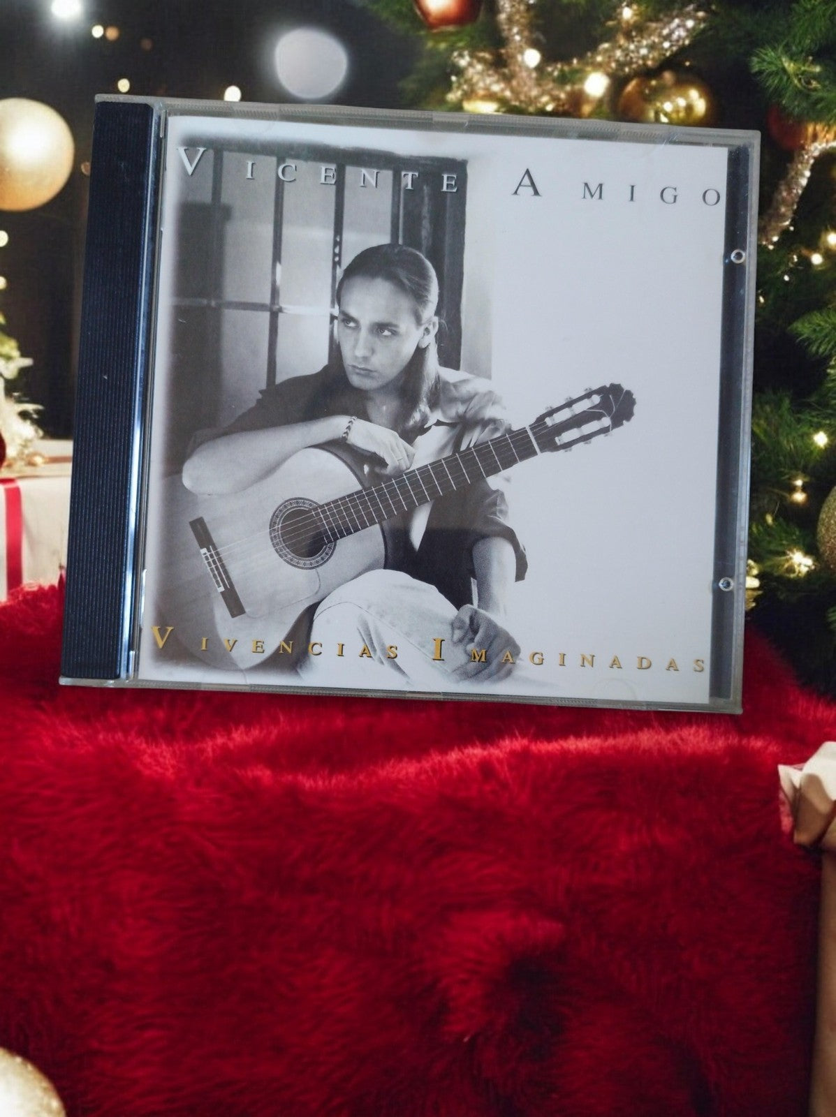 CD Vicente Amigo Vivencias Imaginadas Flamenco Guitare Espagnole Boîtier