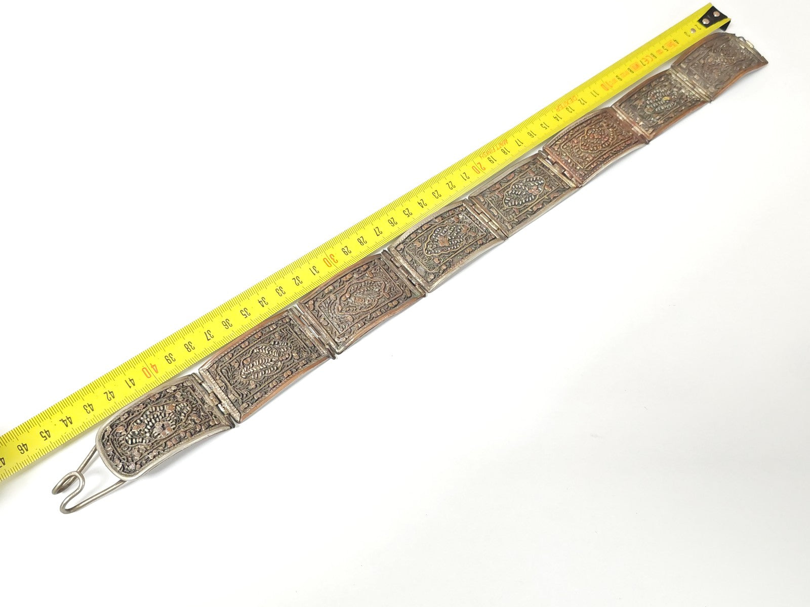 Ceinture plaquée argent ottomane turque pour fille, accessoire traditionnel enfa