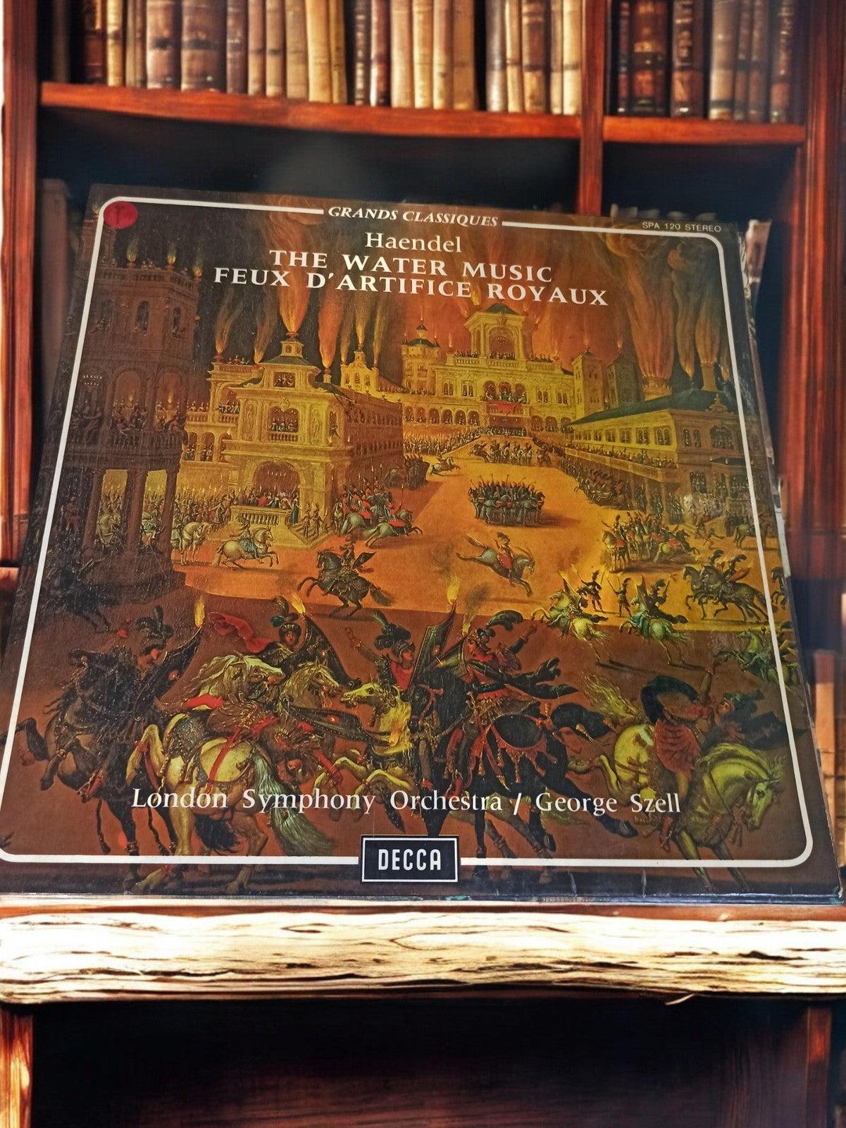 Vinyle 33T Haendel Water Music Feux d’Artifice Royaux DECCA ancien vintage