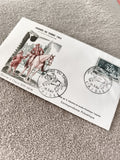 Lettre 1er jour Journée du Timbre 1964 Cheval XVIIIe siècle oblitération L'Aigle
