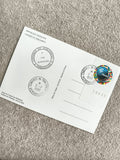 Carte postale Congrès Parlement Versailles 1998 timbre football philatélie