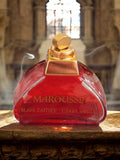 Flacon factice parfum Maroussia Slava Zaïtsev vintage rouge doré déco