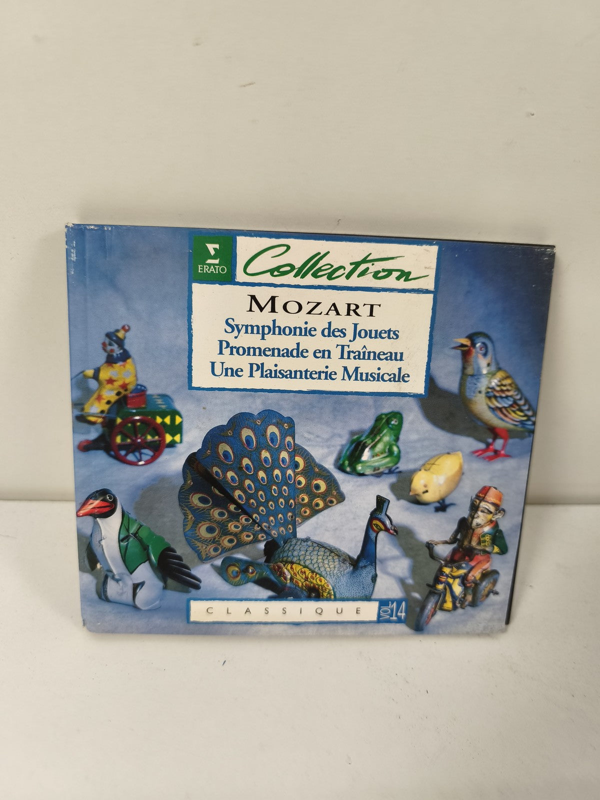 CD Mozart Symphonie des Jouets Promenade en Traîneau Erato Classique animaux