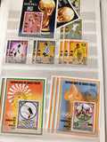 Timbres anciens Haute-Volta sport 1974 football JO Munich oblitérés vintage