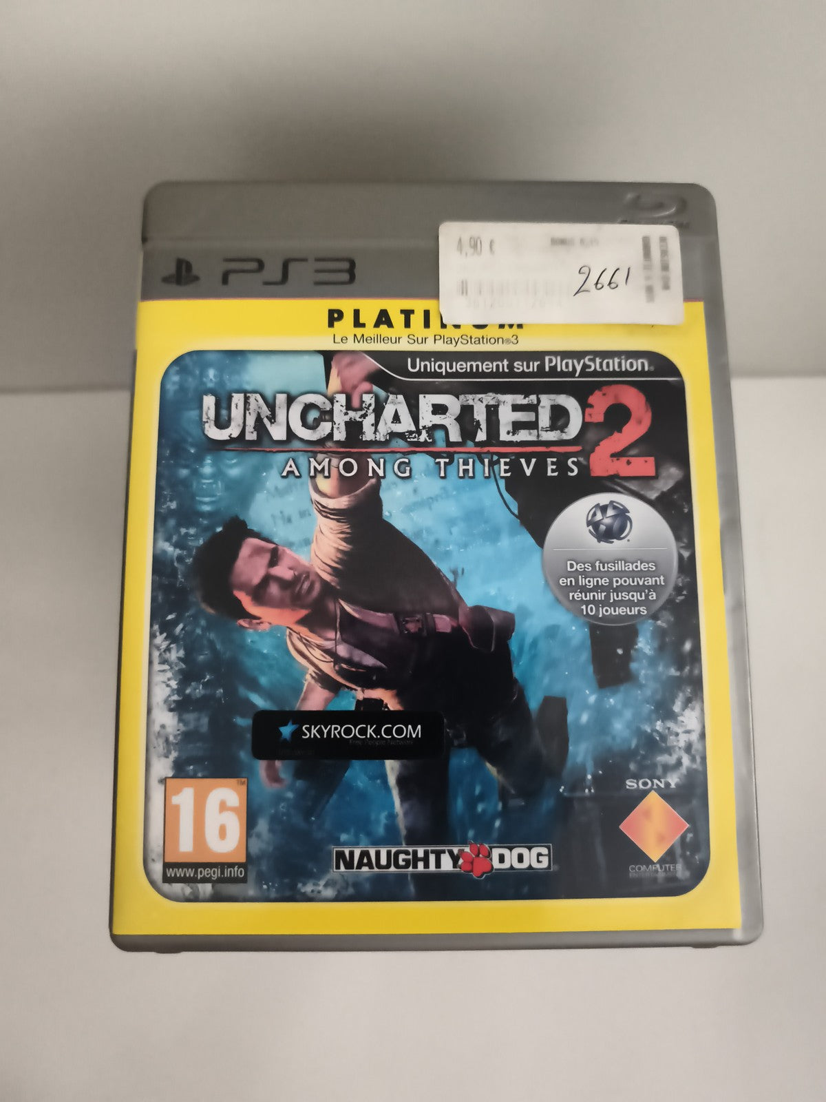 Jeu PS3 Uncharted 2 Among Thieves Platinum PlayStation Naughty Dog