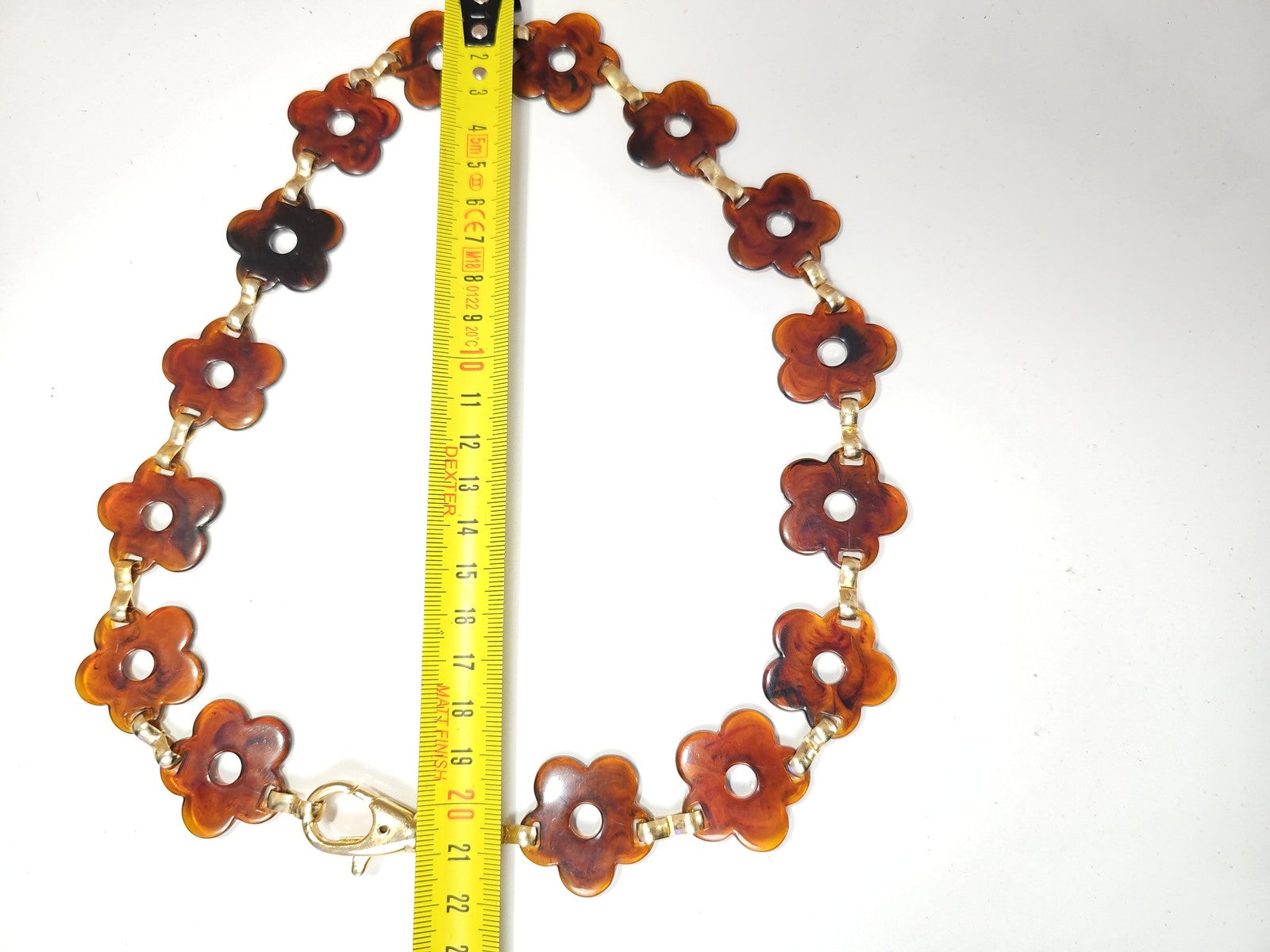 Collier rétro ancien fantaisie, bijou vintage original pour collectionneur
