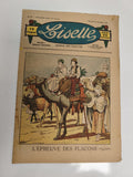 Ancien journal Lisette 1934 illustré, L’Épreuve des flacons, vintage presse fill