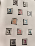 Timbres neufs République du Niger Femme à la cruche vintage années 60 philatélie