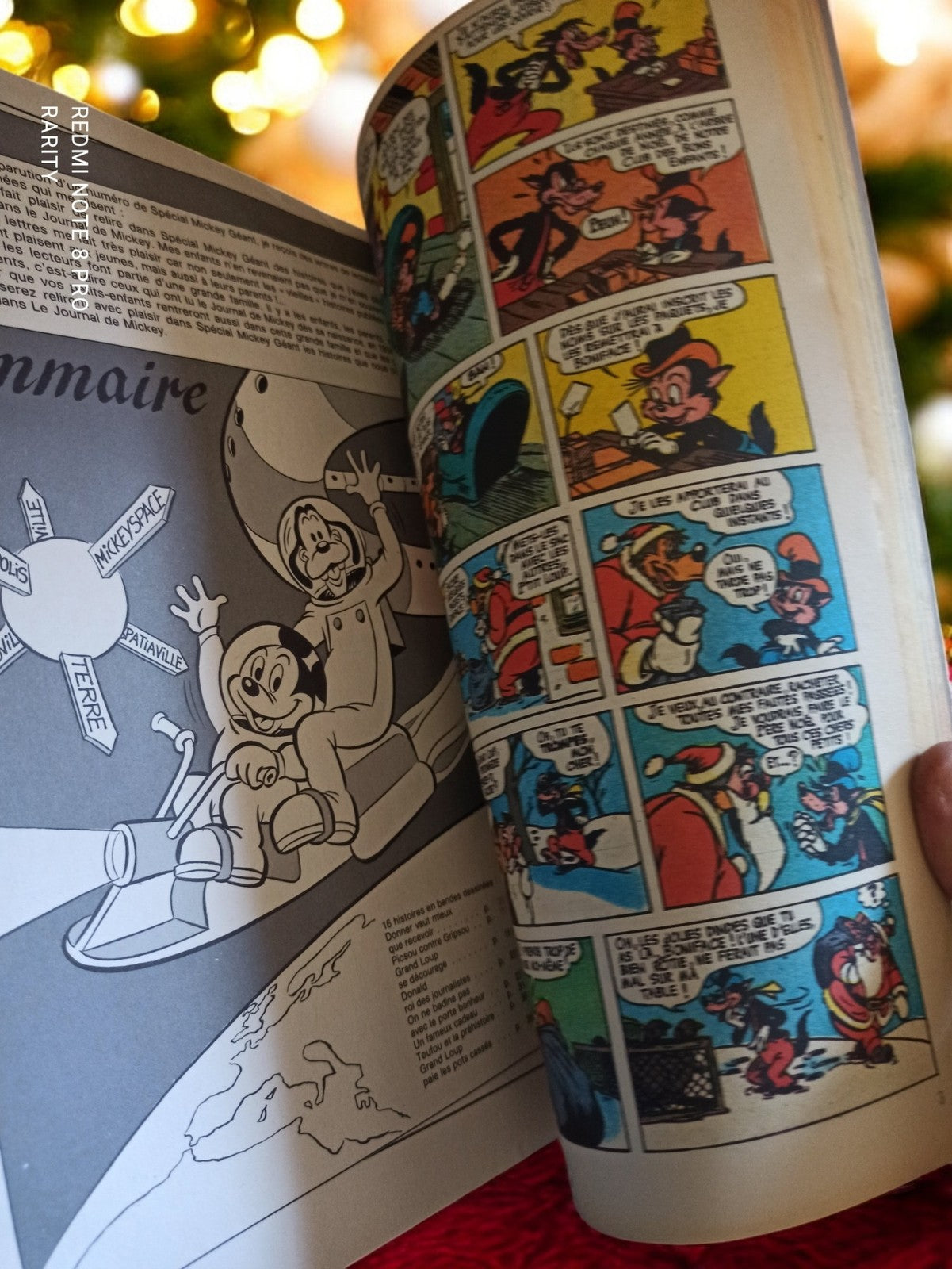 Magazine Journal de Mickey Géant Spécial vintage 1984 Disney édition spéciale