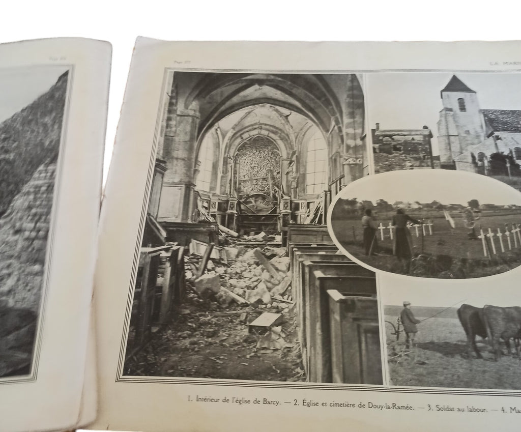 Fascicule La Guerre Documents Photographiques Armée La Marne Armand Colin WW1