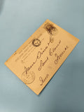 Ancienne carte postale fin XIXe France philatélie timbres cachets vintage
