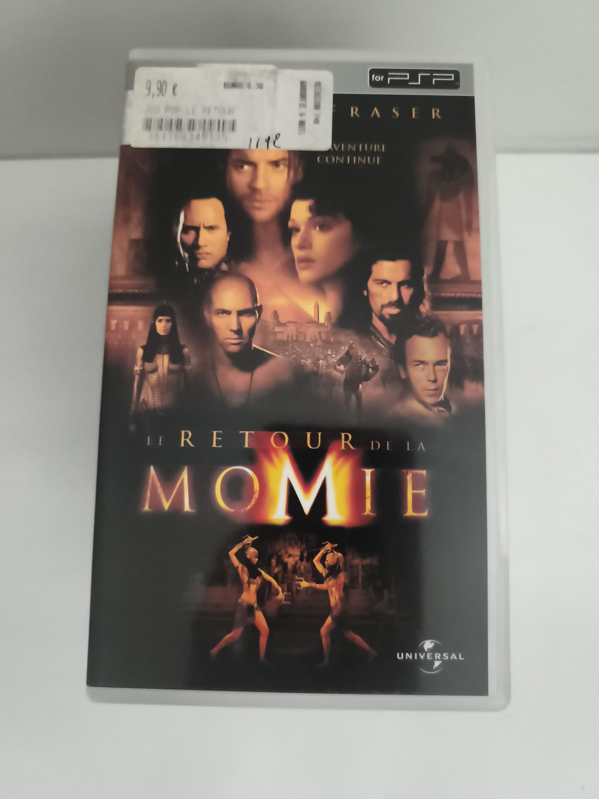 Jeu PSP Le Retour de la Momie PlayStation film Universal