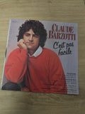 Vinyle 45 tours ancien Claude Barzotti rétro, disque vintage collection musique