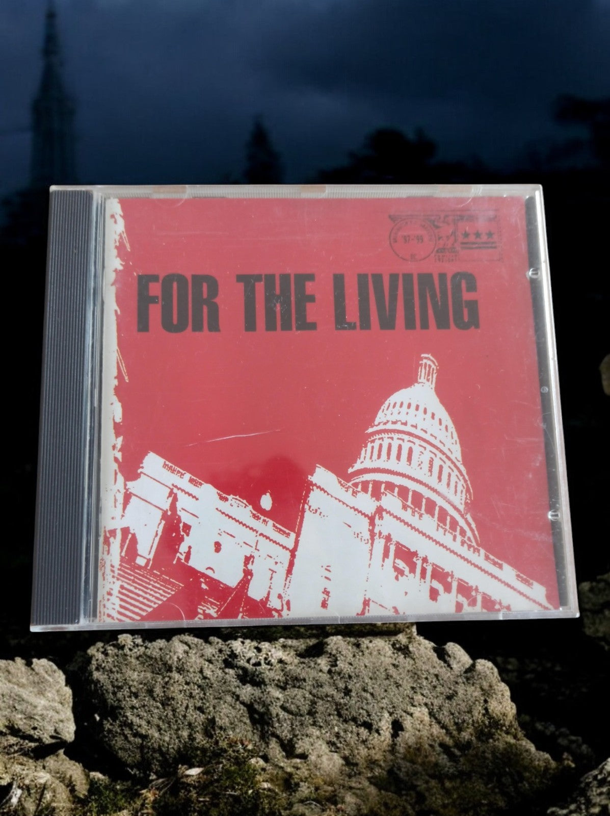 CD For The Living édition vintage, pochette rouge, expérience auditive unique