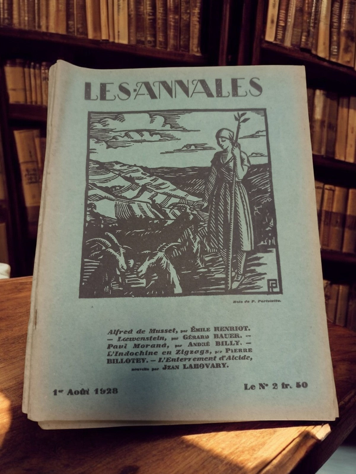 Revue Les Annales 1er août 1928 ancien journal vintage rétro presse France