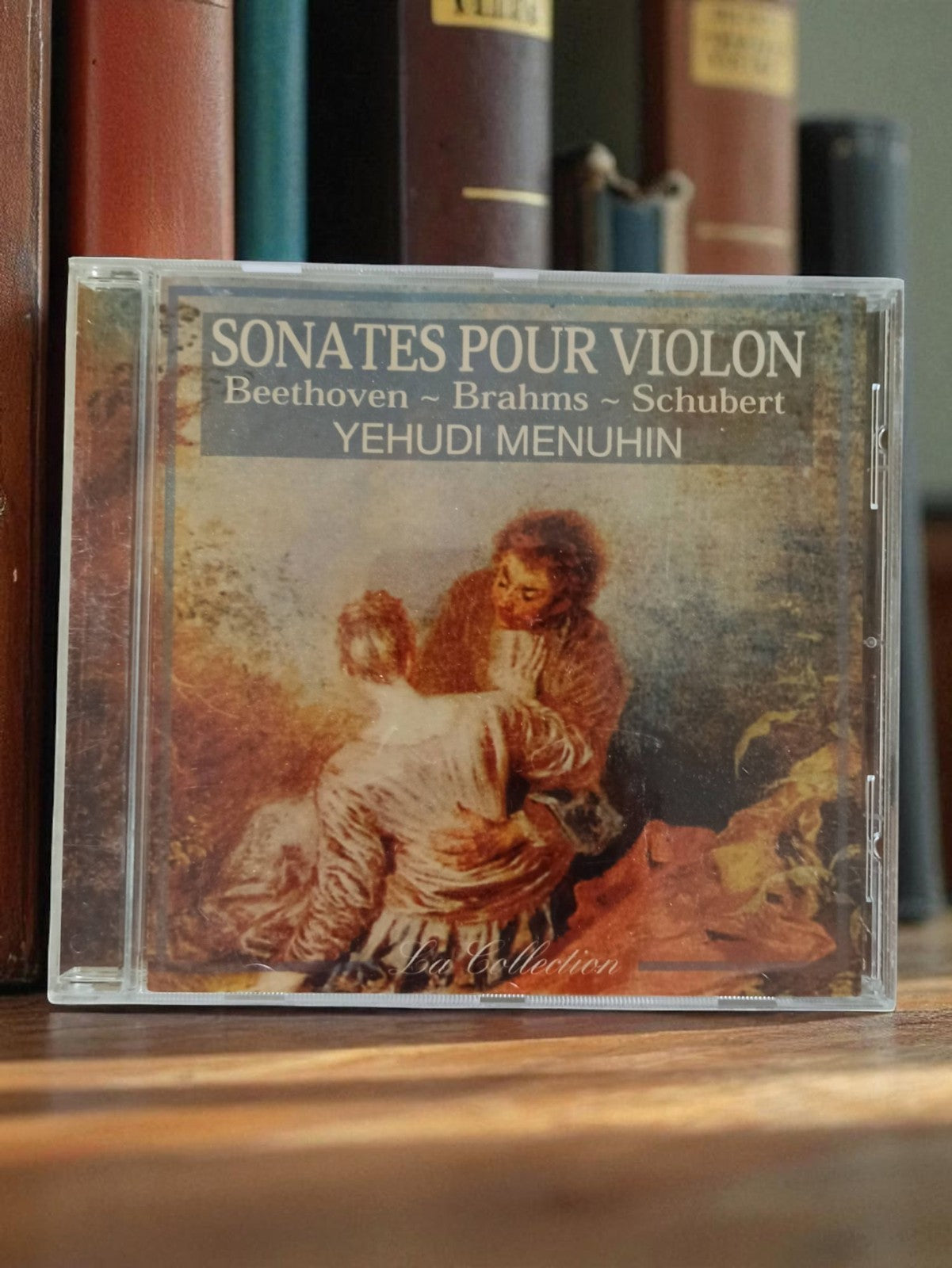 CD classique Sonates pour violon Yehudi Menuhin Beethoven Brahms Schubert vintag