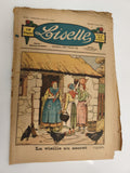 Ancien journal Lisette 1934 couverture illustrée vintage fillettes