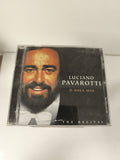 CD Luciano Pavarotti O Sole Mio The Recital pochette noire classique