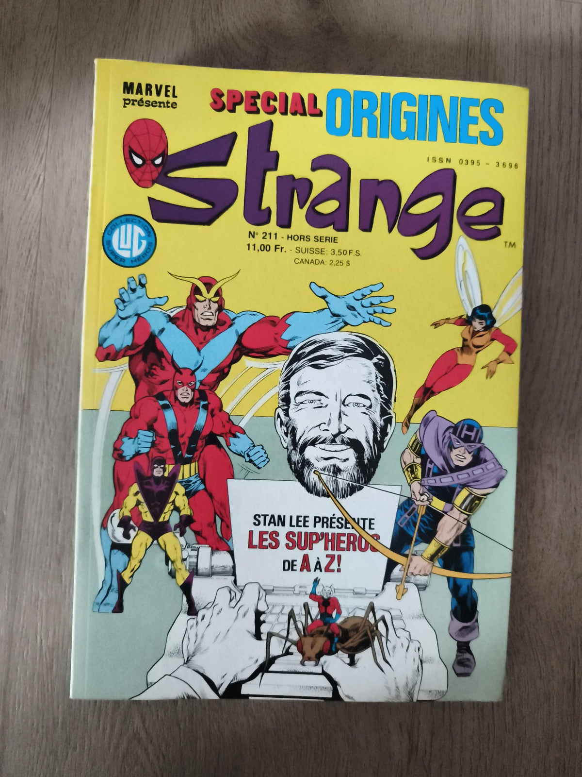 Comic Strange Spécial Origines n°211 Marvel ancien Stan Lee super-héros vintage