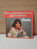 Vintage retro 45 rpm vinyl record Shake collector's record for music lovers
