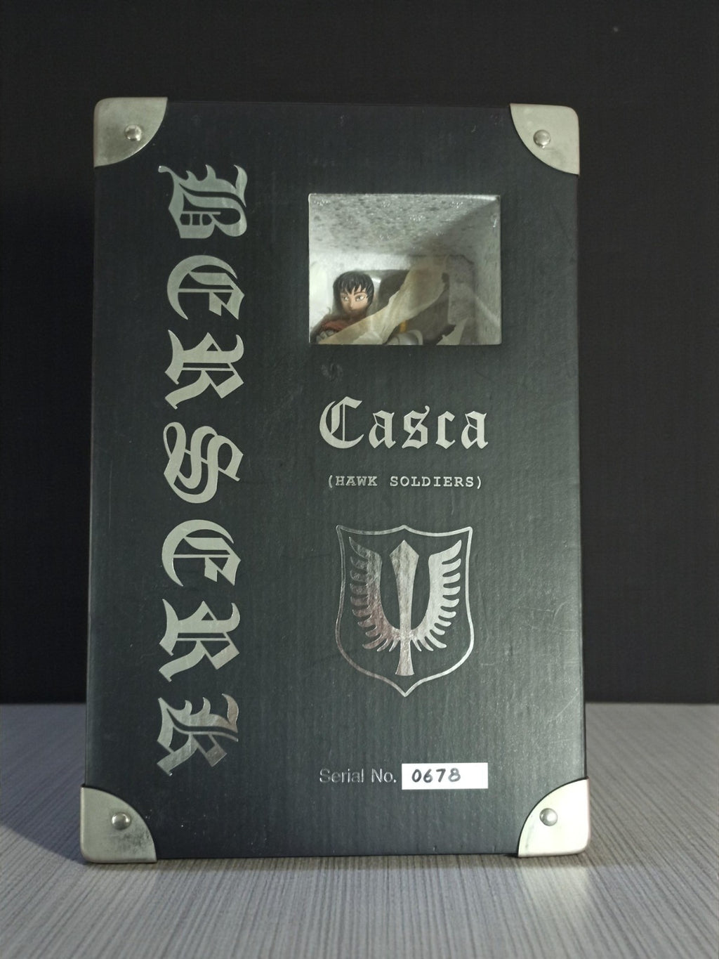 Figurine Berserk Casca Hawk Soldiers édition limitée n°0678 boîte noire