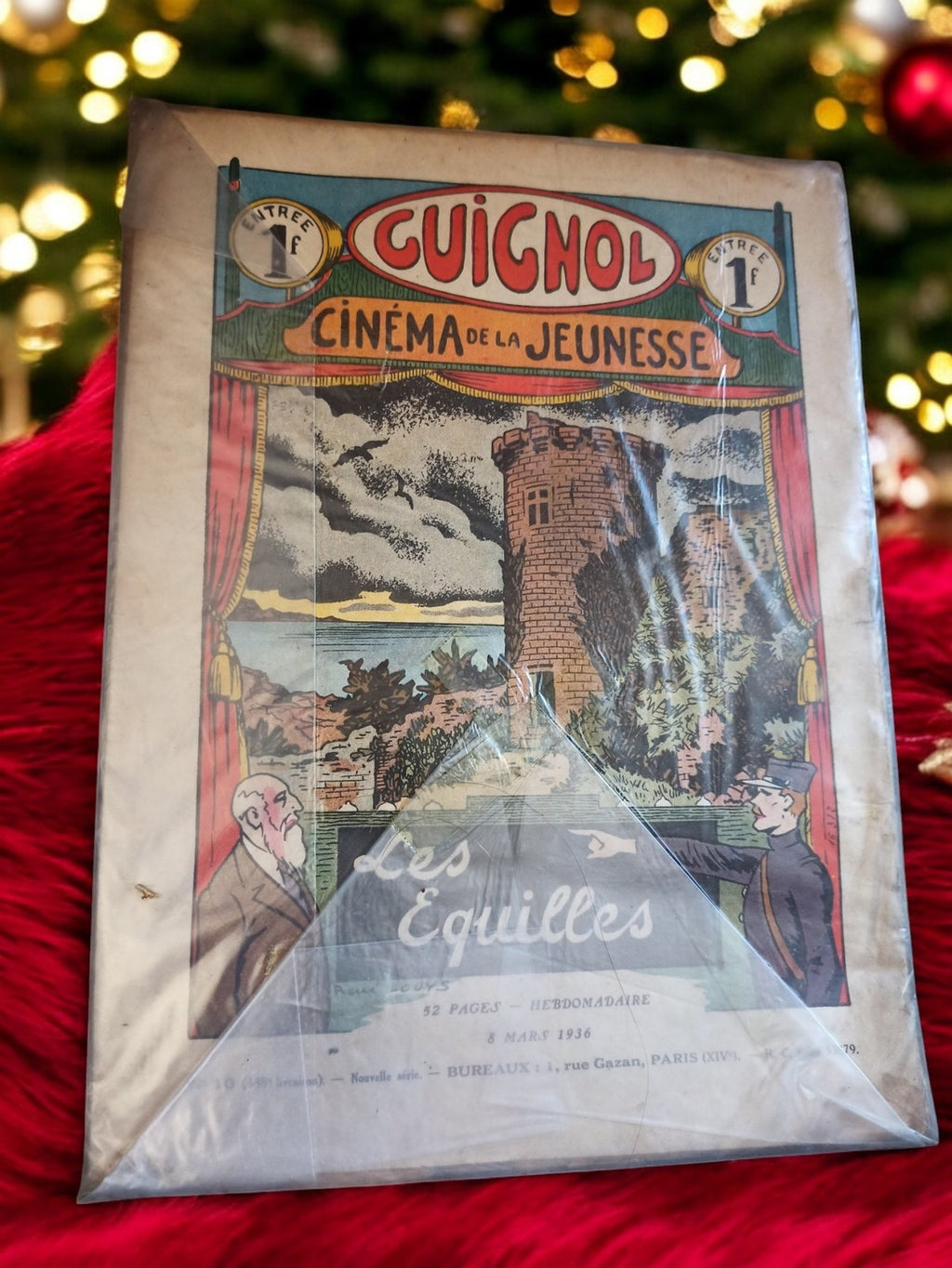 Revue Guignol Cinéma de la Jeunesse 1936 illustré vintage magazine ancien