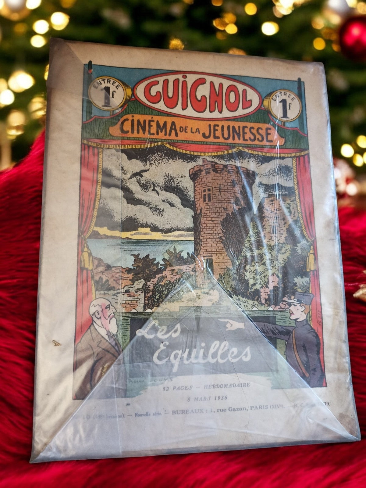 Revue Guignol Cinéma de la Jeunesse 1936 illustré vintage magazine ancien