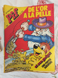Magazine Pif n°763 vintage années 80 BD ancien rétro gadget or couverture couleu