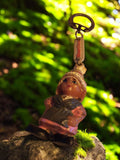 Porte-clés vintage Martine figurine fillette métal émaillé rétro ancien