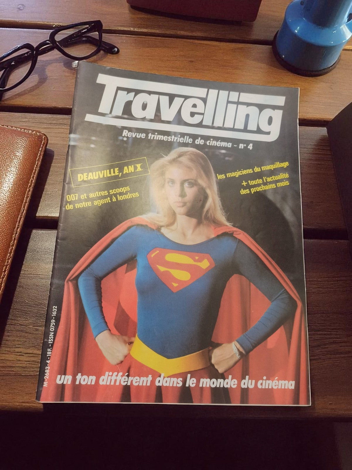 Magazine cinéma Travelling n°4 vintage Supergirl ancien revue film rétro